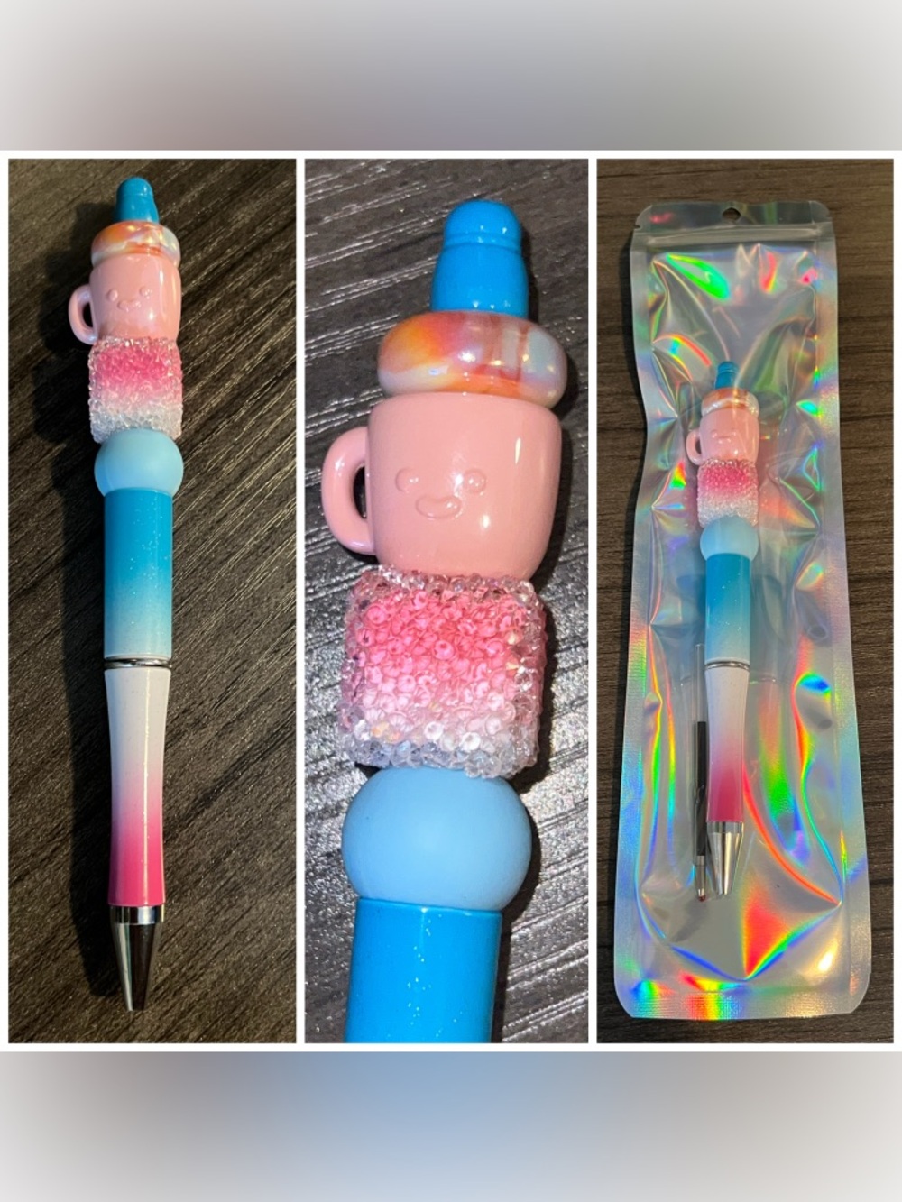 Kawaii beaded pen